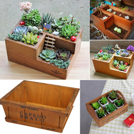 Wooden Planter Window Box