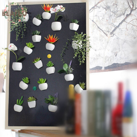 Artificial Silicone Succulent Fridge Magnet