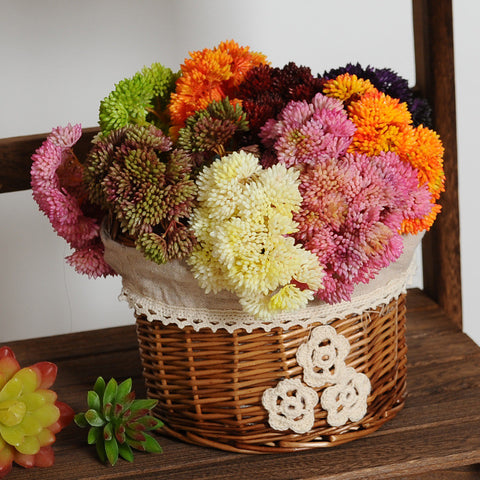 Candy Colored Succulent Flower Bouquet