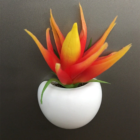 Artificial Silicone Succulent Fridge Magnet