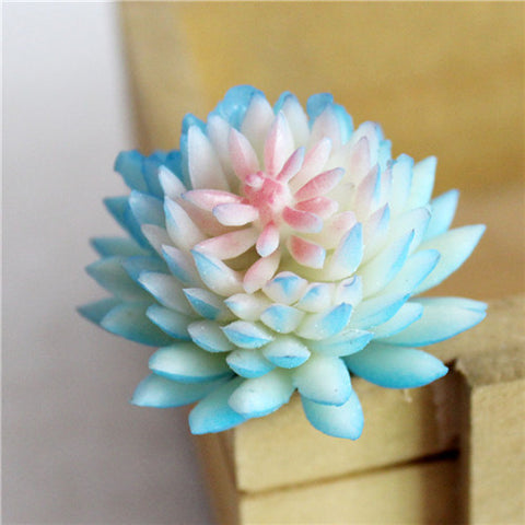 Individual Lotus Flowers - Blue Hues