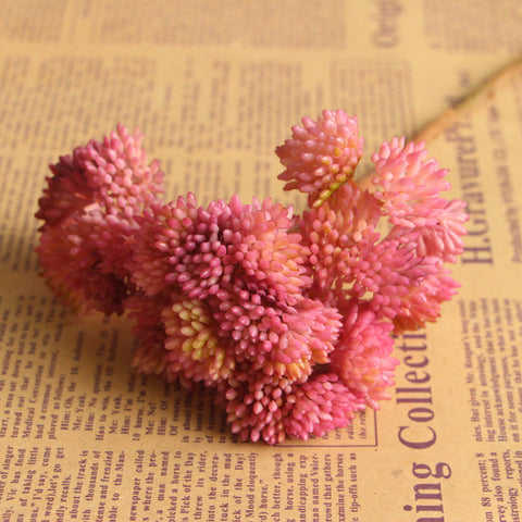 Candy Colored Succulent Flower Bouquet